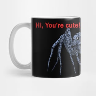 Cute spider "Hi!" Mug